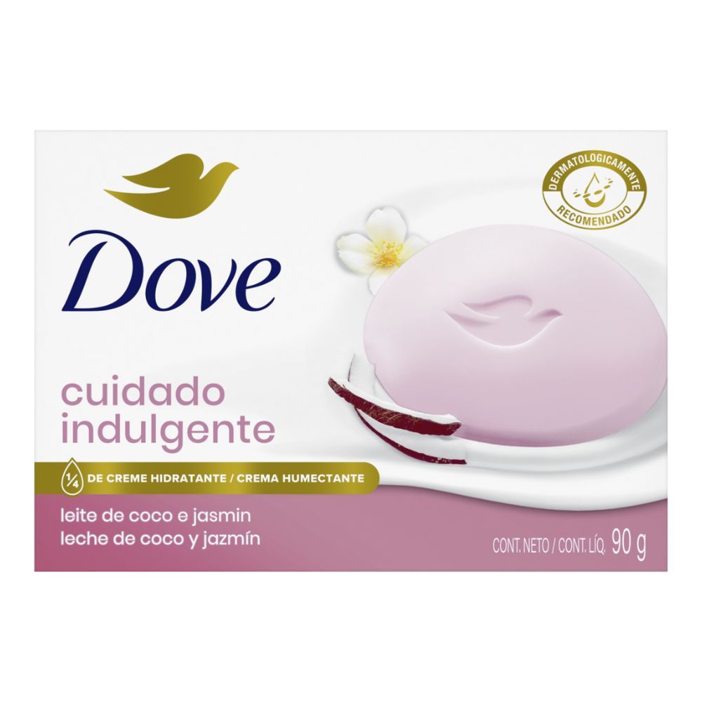 Sabonete Dove Barra Delicious Care 90Gr Leite De Coco em Oferta na Shopee