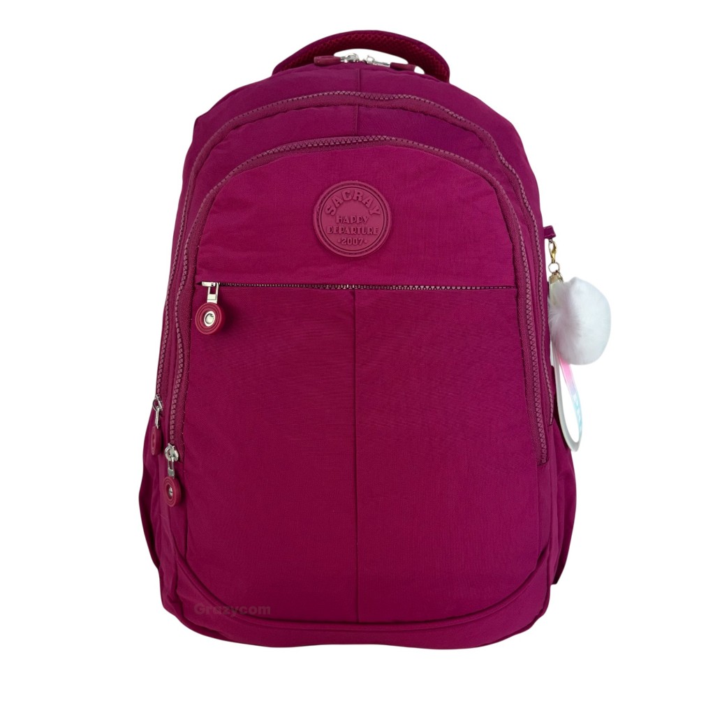 Mochila Tactel Impemeável Feminina Adulto Juvenil Escolar Trabalho Casual