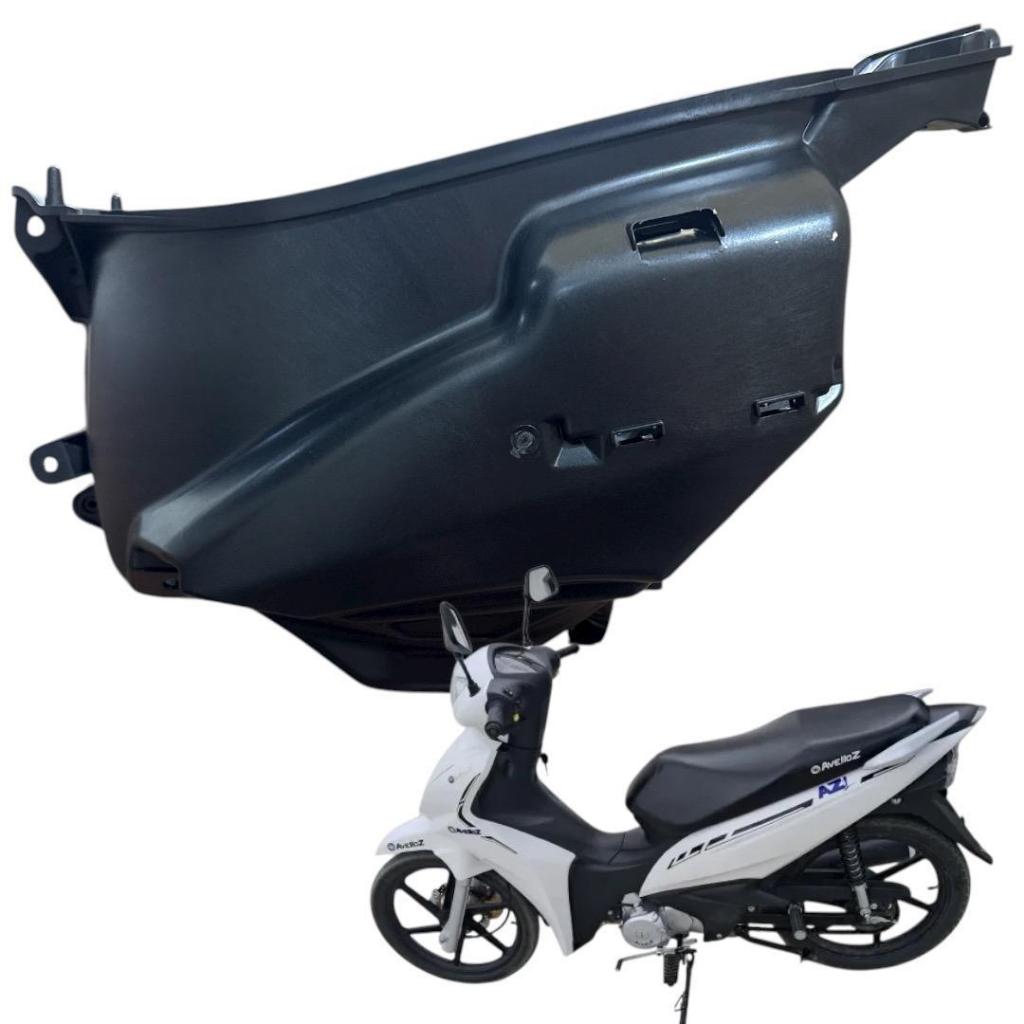 PORTA CAPACETE BAU AVELLOZ AZ1 23/25 PRETO