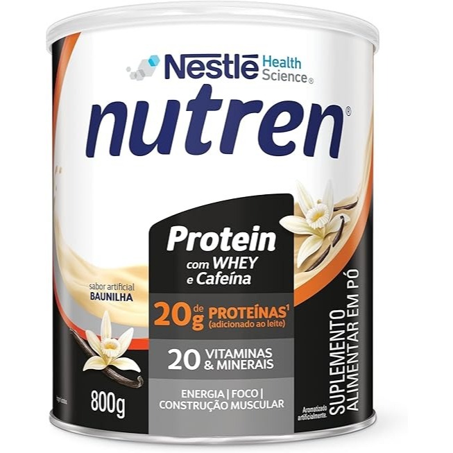 Nutren Protein Baunilha Pó 800g