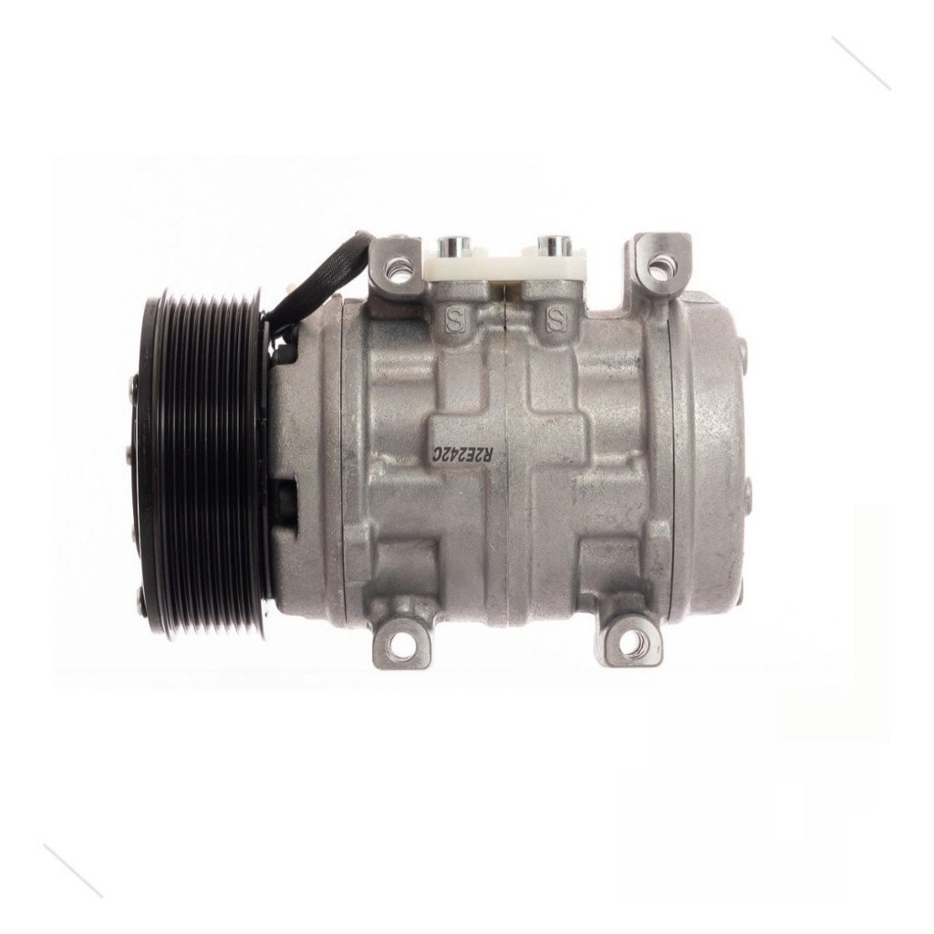 Compressor Ar 10p15 12v 8pk Ford F250 F350 F4000 1998 a 2010 Motor Cummins