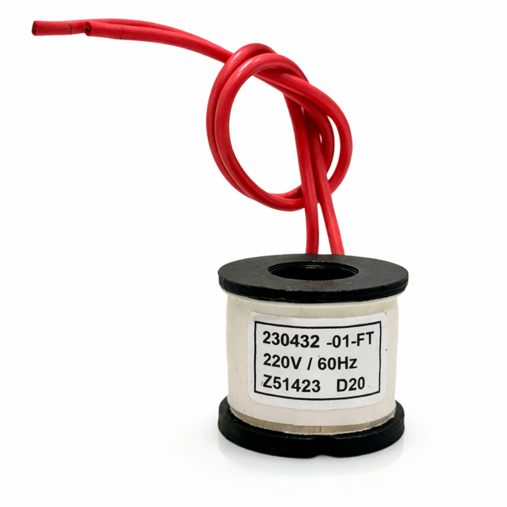Bobina Original Para Válvula Solenoide 1/4 220v Para Forno Industrial Tedesco
