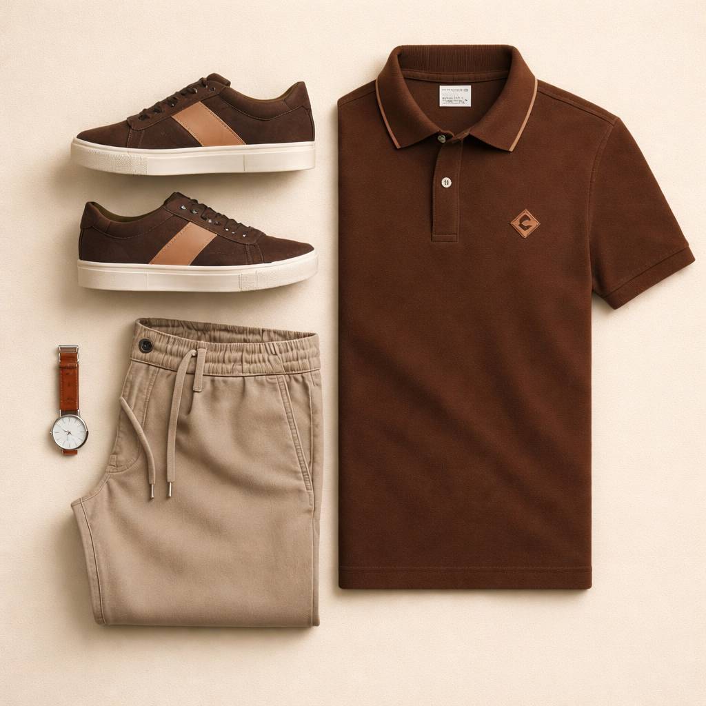 Camisa Polo Masculina Piquet com Gola Polo e Manga Curta em Oferta na Shopee