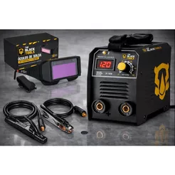 Máquina De Solda Inversora 120a Mma Eletrodo 220v + Óculos de Proteção - The Black Tools