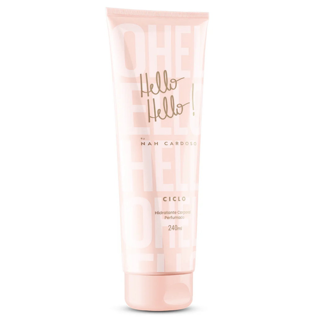 Loção Hidratante Corporal Perfumada Hello Hello Nah Cardoso 240ml