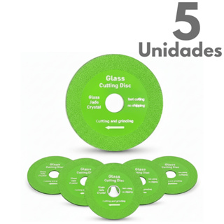 Disco para Corte De Vidro 100mm Lâmina Diamantada Piso Cerâmica Mármore Porcelanato Esmerilhadeira em Oferta na Shopee