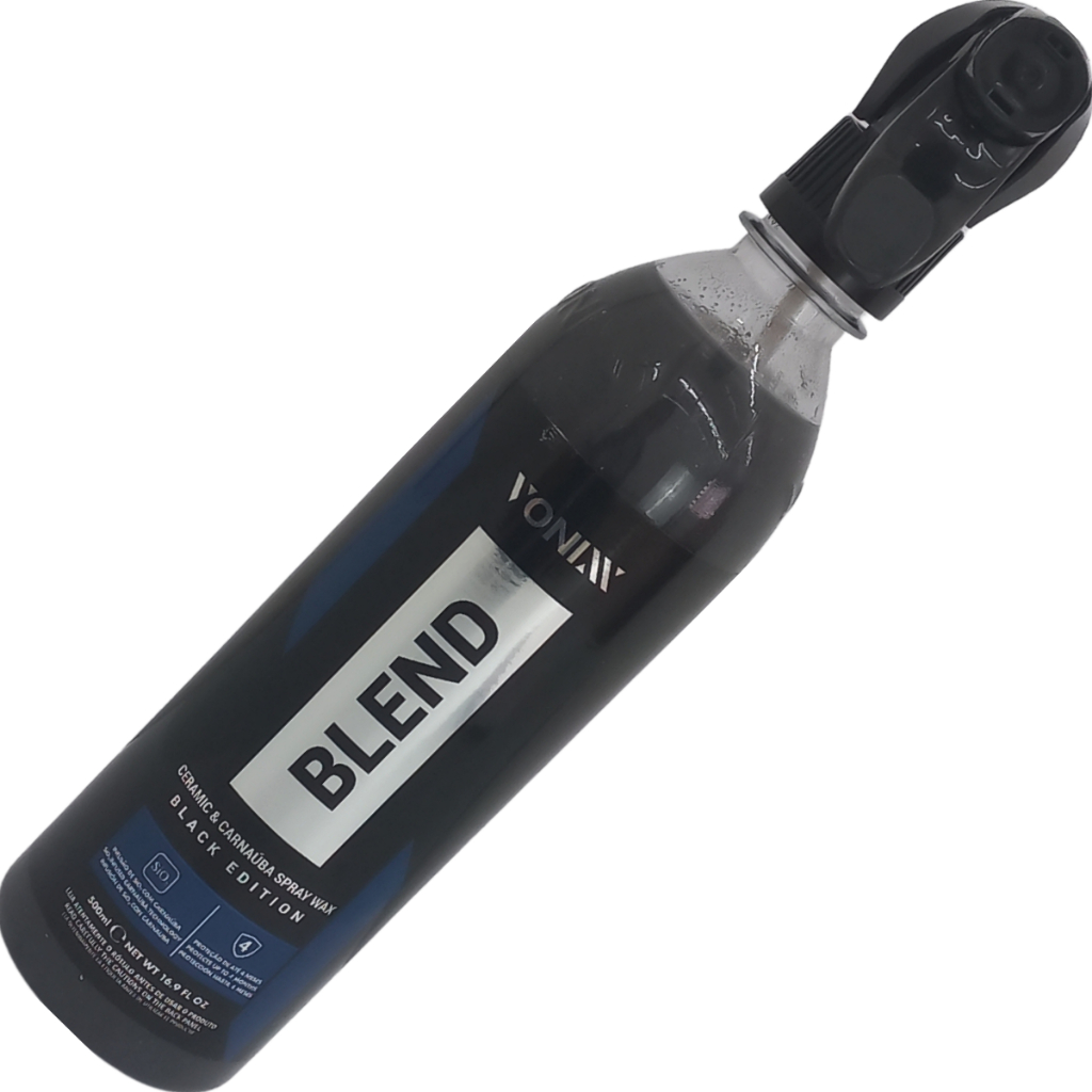 Cera Automotiva Líquida Blend Black Spray Vonixx Carnaúba em Oferta na Shopee