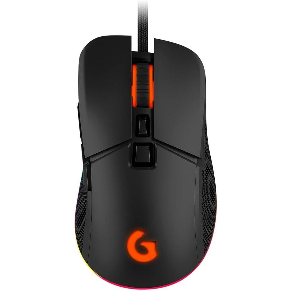 Geonav Mouse Gamer Ghost Light Good Game, 7 Botões, Sensor Óptico Pixar 3327, Dpi de Até 12.400, LED Rgb 11 Efeitos — R$ 97,00 em Shopee