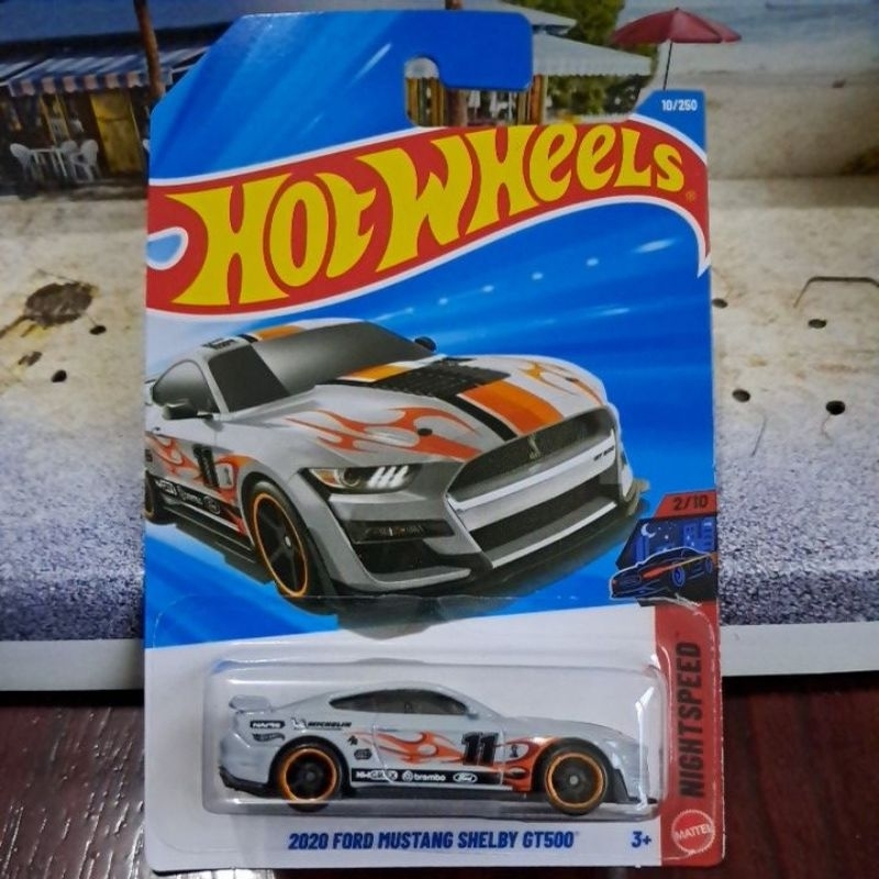 Hot Wheels 2020 Ford Mustang Shelby Gt500 Brembo Michelin Hw Night Speed