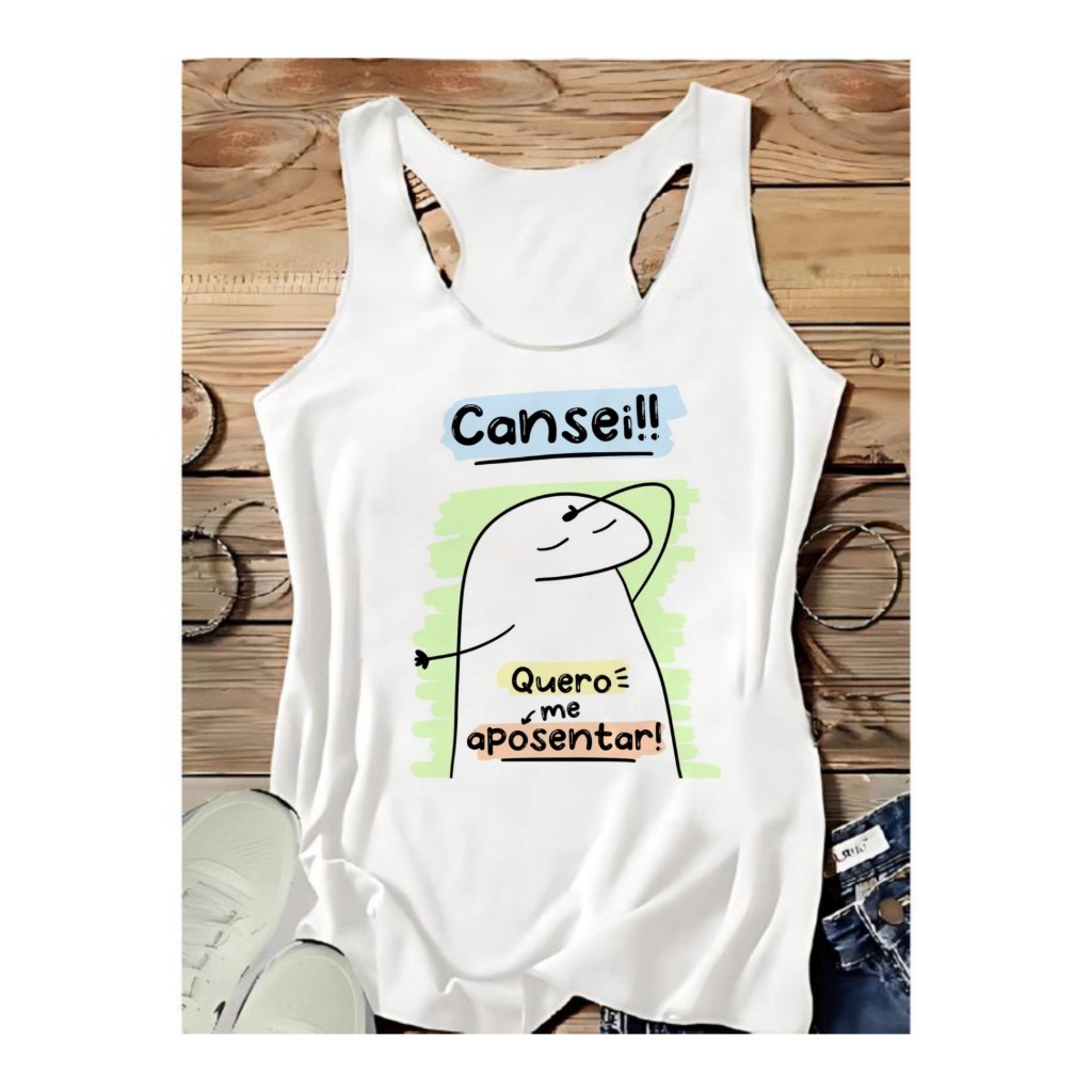 REGATA Fitness, "Cansei, quero me aposentar", Academia, Treino, Gym, Roupa Feminina, Plus Size, Confortável