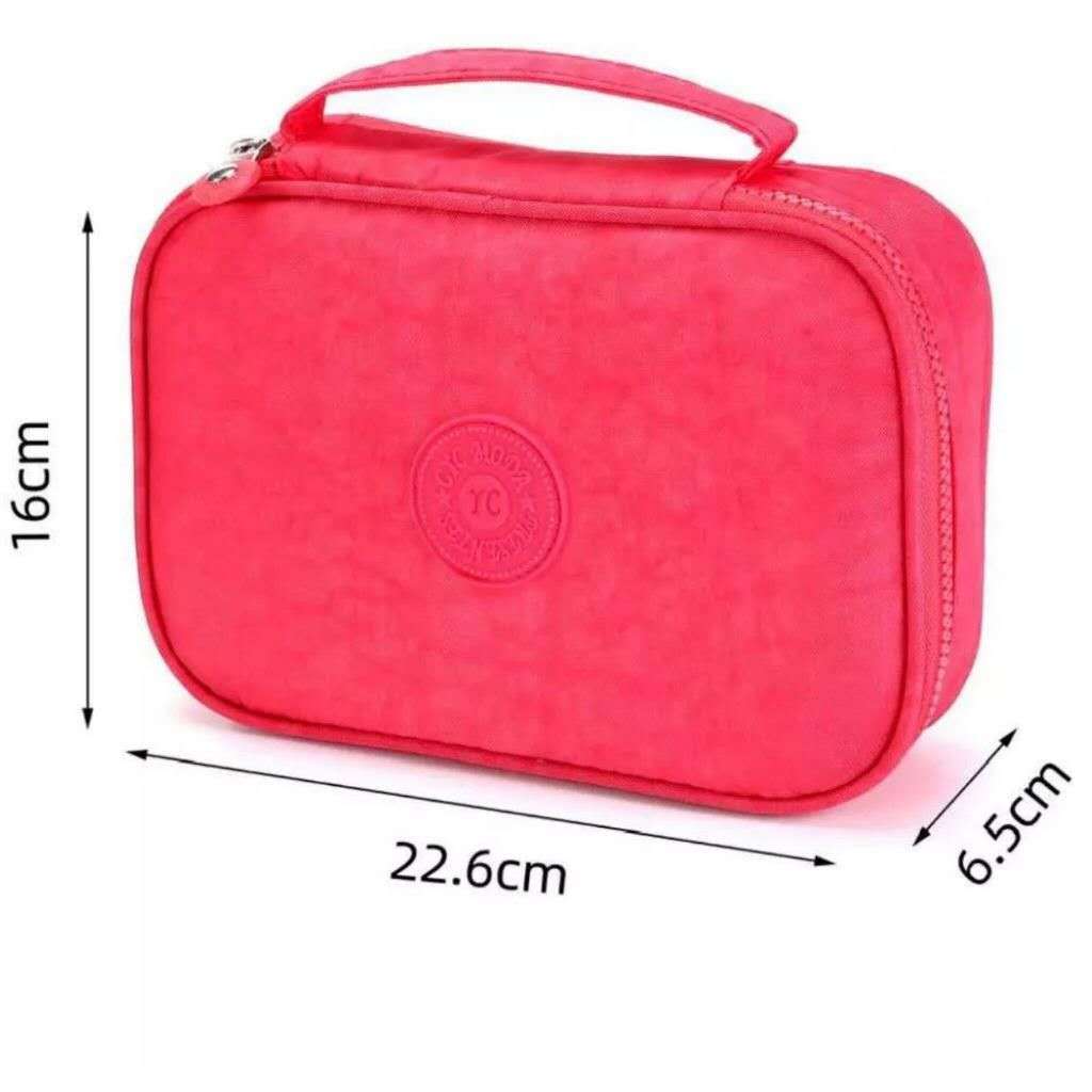 Estojo Escolar Feminino/ Masculino Box Juvenil Martelasse Organizador Grande Jumbo Box 11 elásticos--QingTian em Oferta na Shopee