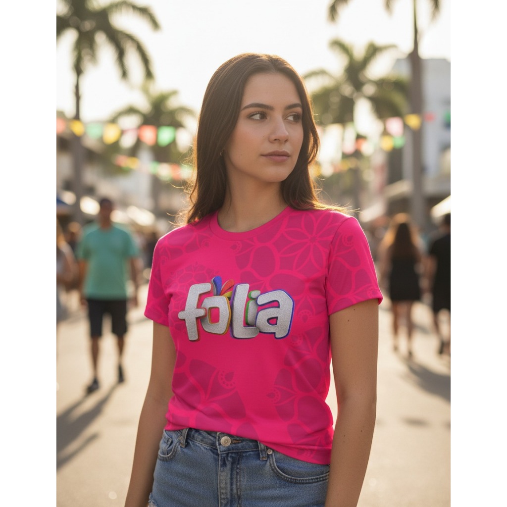 Camisa Camiseta Carnaval Folia 2026 Escola de Samba Trio Elétrico Bahia Salvador Confete