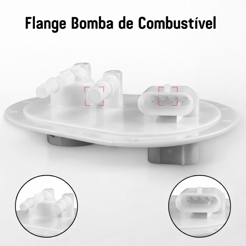 Tampa Flange Da Bomba de Combustível Palio Siena Idea Palio Weekend