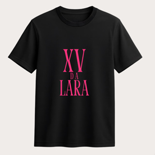 Camiseta Personalizada Aniversário de 15 Anos Básica Unissex Algodão em Oferta na Shopee