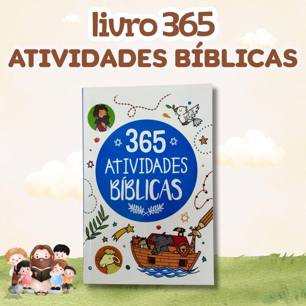 365 Atividades Bíblicas | Pé da Letra em Oferta na Shopee