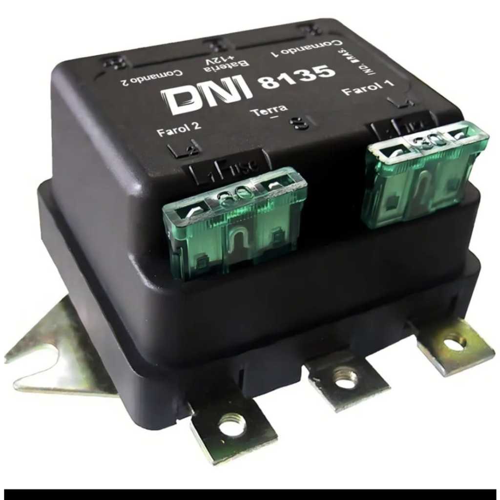 Rele Duplo Farol Dni 500w 40a Carro E Caminhão DNI8135 em Oferta na Shopee