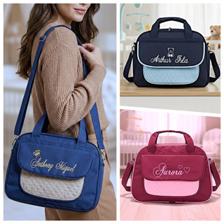 Bolsa Pequena Personalizada bebê menino ou menina (Queima de Estoque) em Oferta na Shopee
