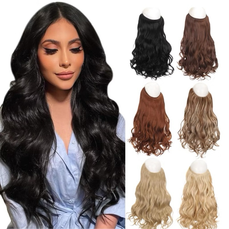 tic tac Aplique Extensão de Cabelo cacheado megahair Tic Tac em Fibra Orgânica e Tela Mágica p/ Volume - cabelo cacheado