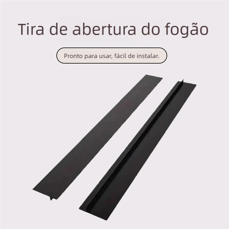 Silicone T-Forma para Balcão Fogão - Tira Enchimento de Fendas! Cozinha resistente a calor e óleo, durável em Oferta na Shopee