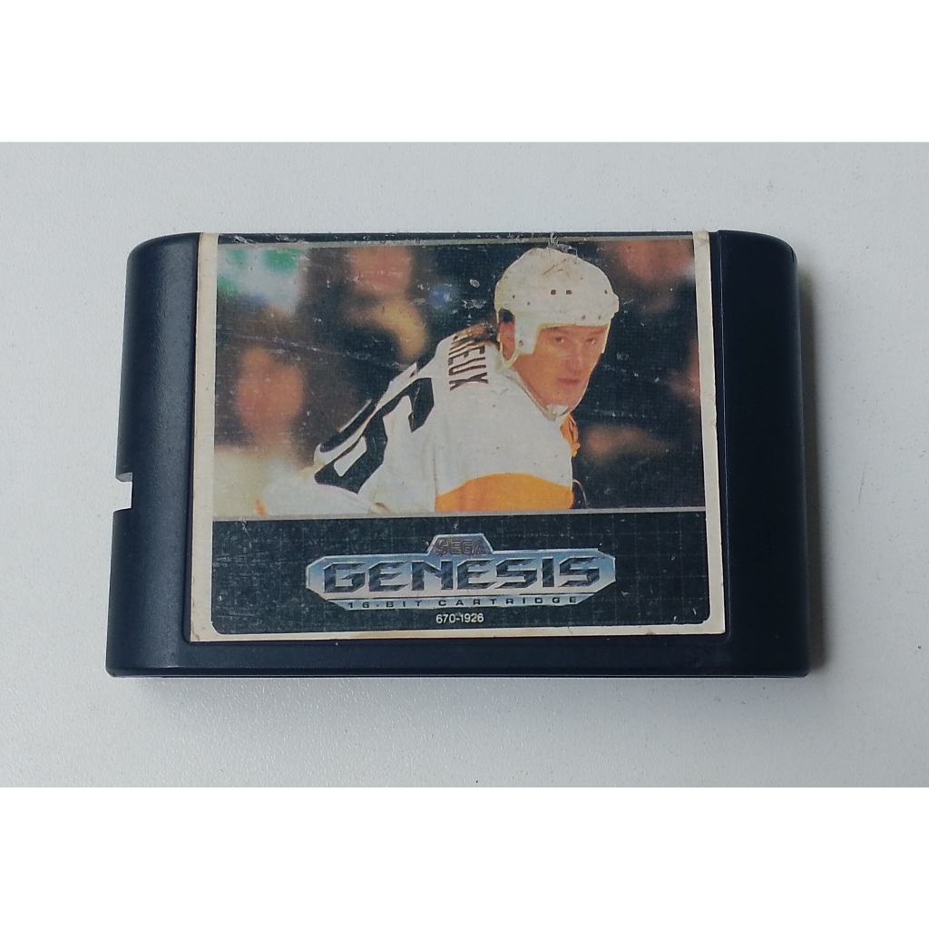 Mario Lemieux Hockey para Mega Drive - Funcionando - Usado