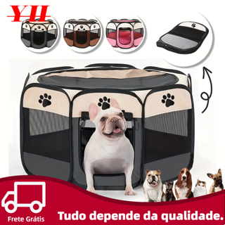 Tenda cercadinho canil cachorro Canil de fácil operação Cerca externa Casa para cães grandes em Oferta na Shopee