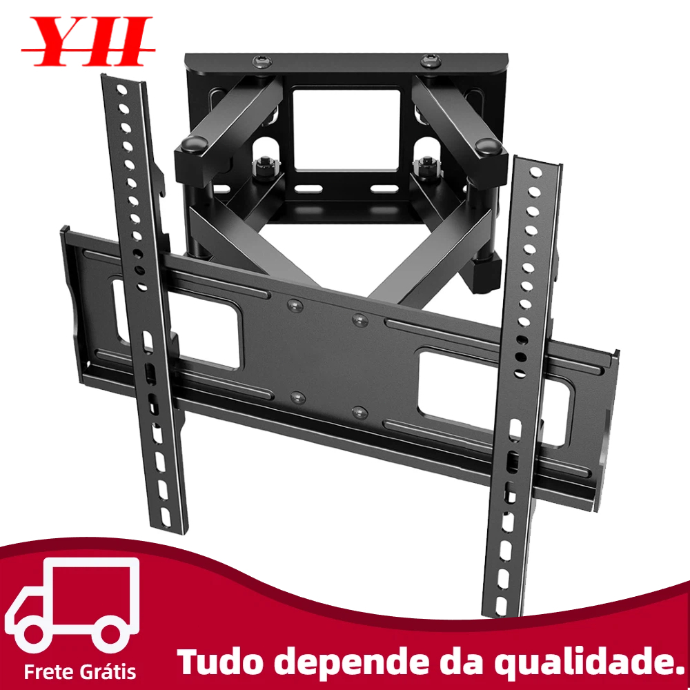 YH-Suporte de parede para TV Full Motion para a maioria das TVs de 32 a 70 polegadas Suporte para TV giratório