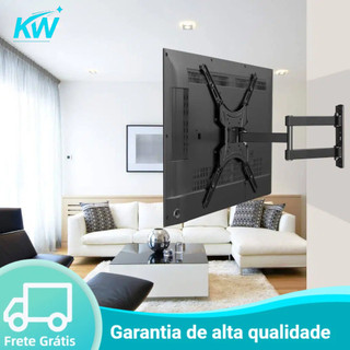 Suporte Articulado TV  Full Motion Para Parede 10-80 polegadas Fino Colado 5min Instalaçã…