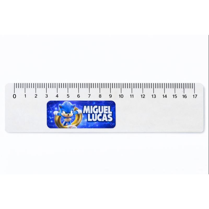 Kit 88 Etiquetas SONIC Escolares Personalizadas SONIC (ESCOLHA SEU TEMA)