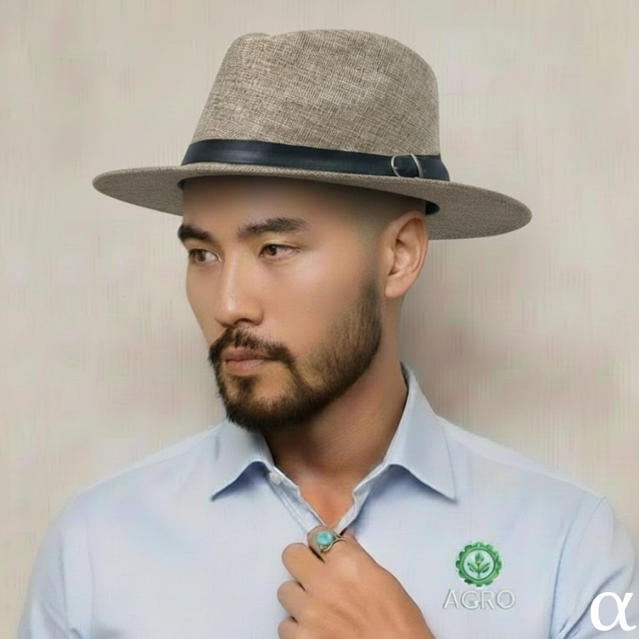 Chapéu Agro Juta social Fazendeiro Country Unissex Premium Outback Praia Fazendeiro