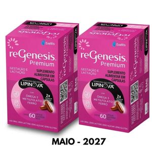 ReGenesis Premium Kit 2 Caixas De 60 Cápsulas Cada