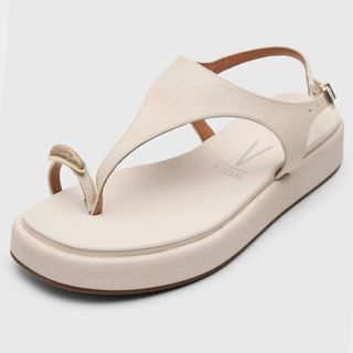 Papete Vizzano Flat Detalhe Feminino - Off White em Oferta na Shopee