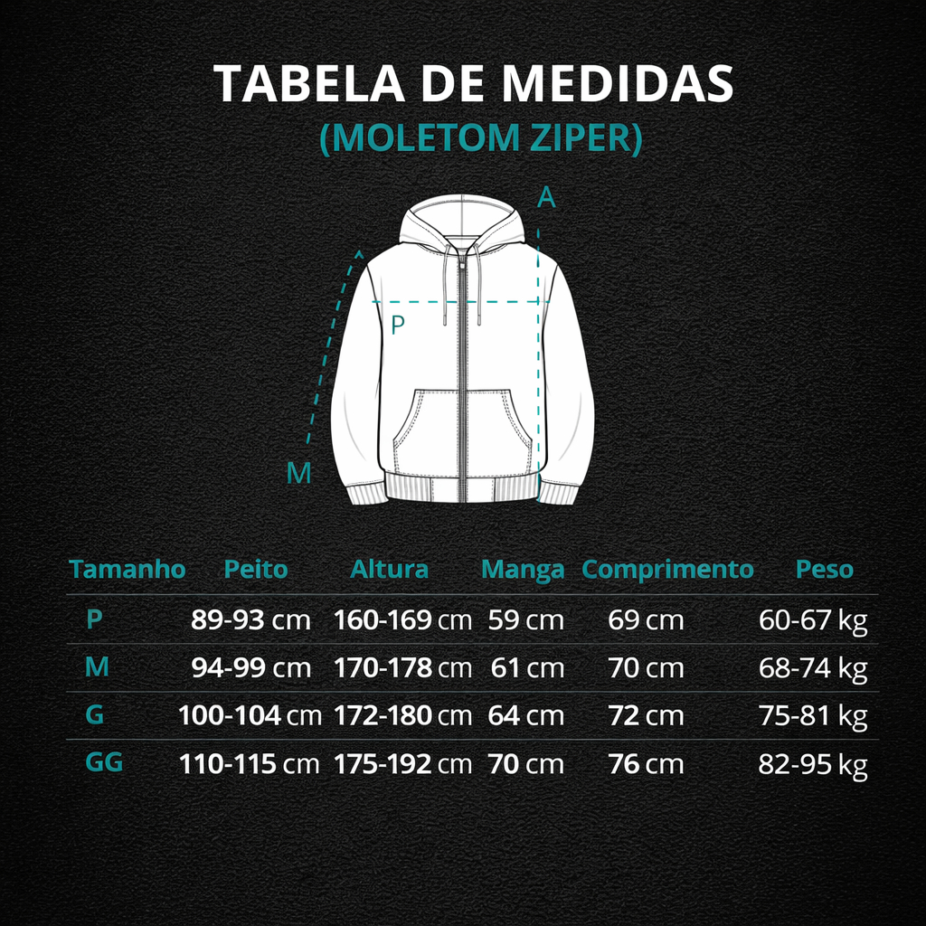 Jaqueta Moletom Dark Ziper Estampado Estilo Metal Gothic Unissex Street Style — imagem 2 de 2
