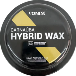 Cera Hybrid Wax 240ml Carnaúba Automotiva Protetora Vonixx