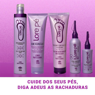 Lore pe profissional amolecedor de calos kit profissional sem rachaduras e calosidade em Oferta na Shopee