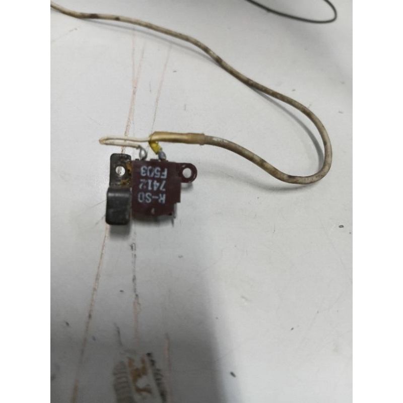 cabeçote de gravação do tape deck Sanyo GXT 150 1986