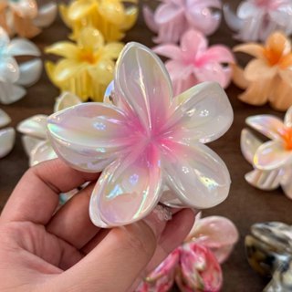 presilhas de cabelo em formato de flor para férias, acessórios de praia para mulher em Oferta na Shopee