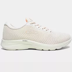 Tênis Olympikus Atmos Feminino - Branco e Laranja