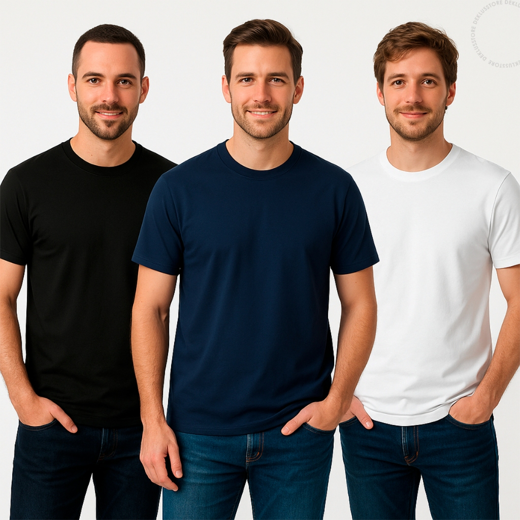 Kit 10 Camisetas Malha Fria Poliéster Premium Básica Trabalho Casual Academia Sublimação Preto Branco Masculina Feminina em Oferta na Shopee