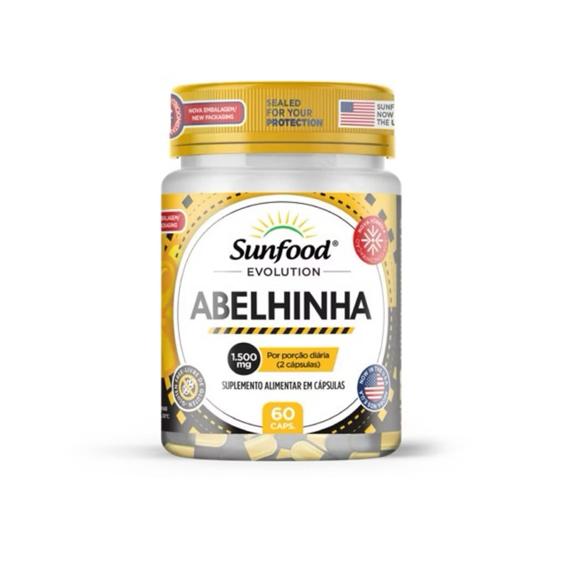Abelhinha Termogênico 1500mg 60 cápsulas em Oferta na Shopee