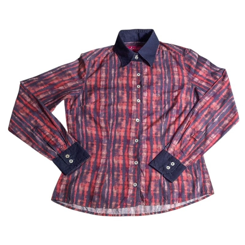 Camisa social liberty art fabrics - Dudalina - Tam 36 [BRECHÓ | DESAPEGO]