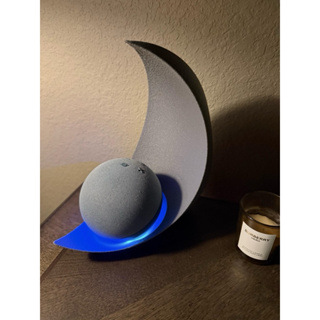 Suporte Alexa Lua para Echo Dot | Design Decorativo | Impressão 3D em PLA em Oferta na Shopee