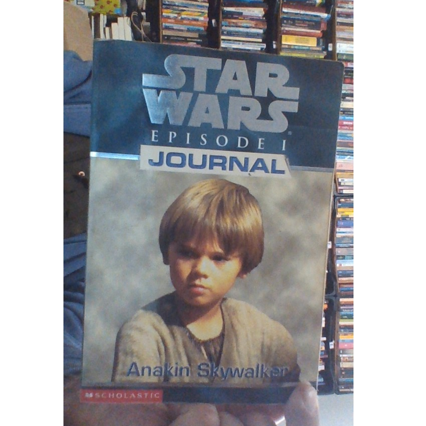 livro star wars episode 1 journal, Anakin Skywalker, ed lucas books