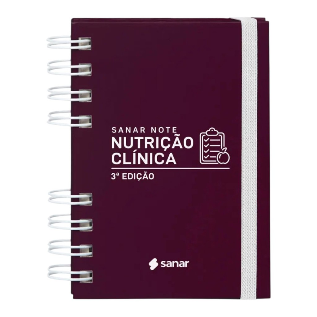 SANAR NOTE NUTRIÇÃO 3ª EDIÇÃO ORIGINAL