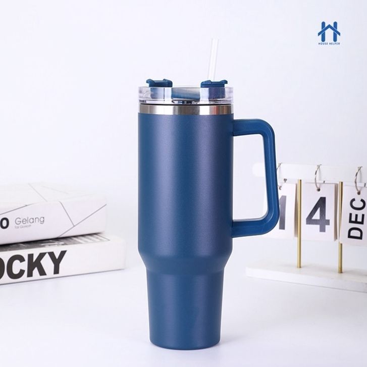 Copo Térmico 1L Com Canudo Tampa Garrafa Grande em Oferta na Shopee