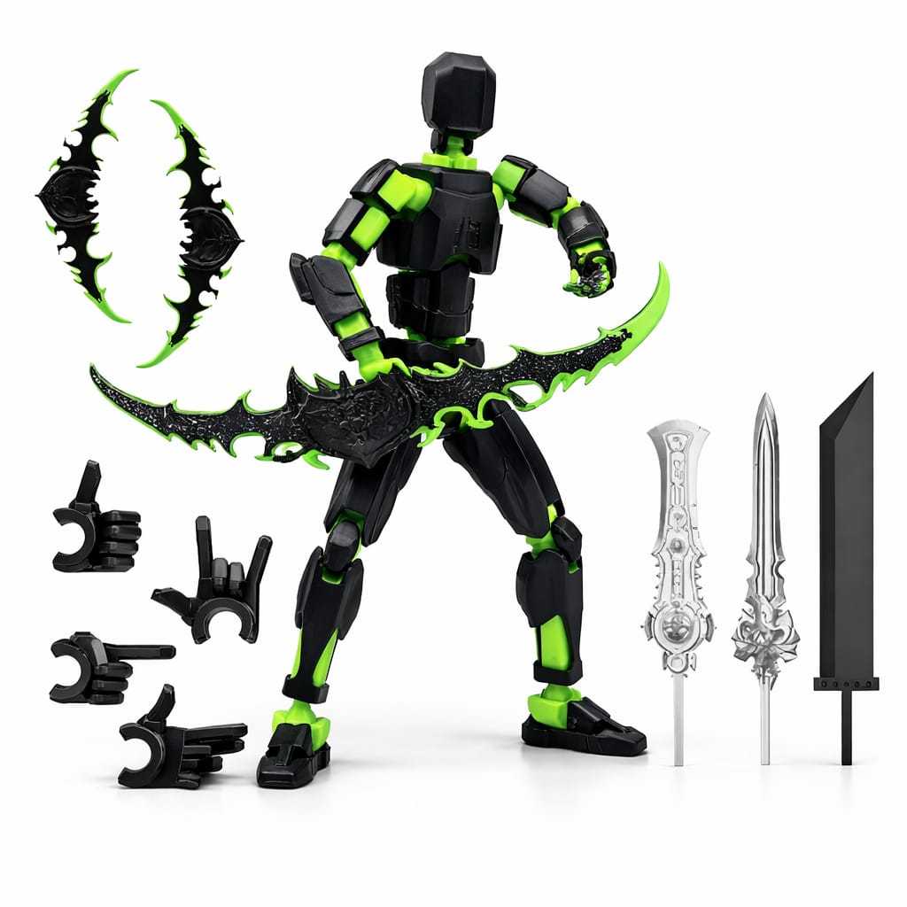 Dummy 13 Titan Épico Montado Boneco Articulado Action Figure Brinquedo Educativo Sensorial Varias Posições 3D