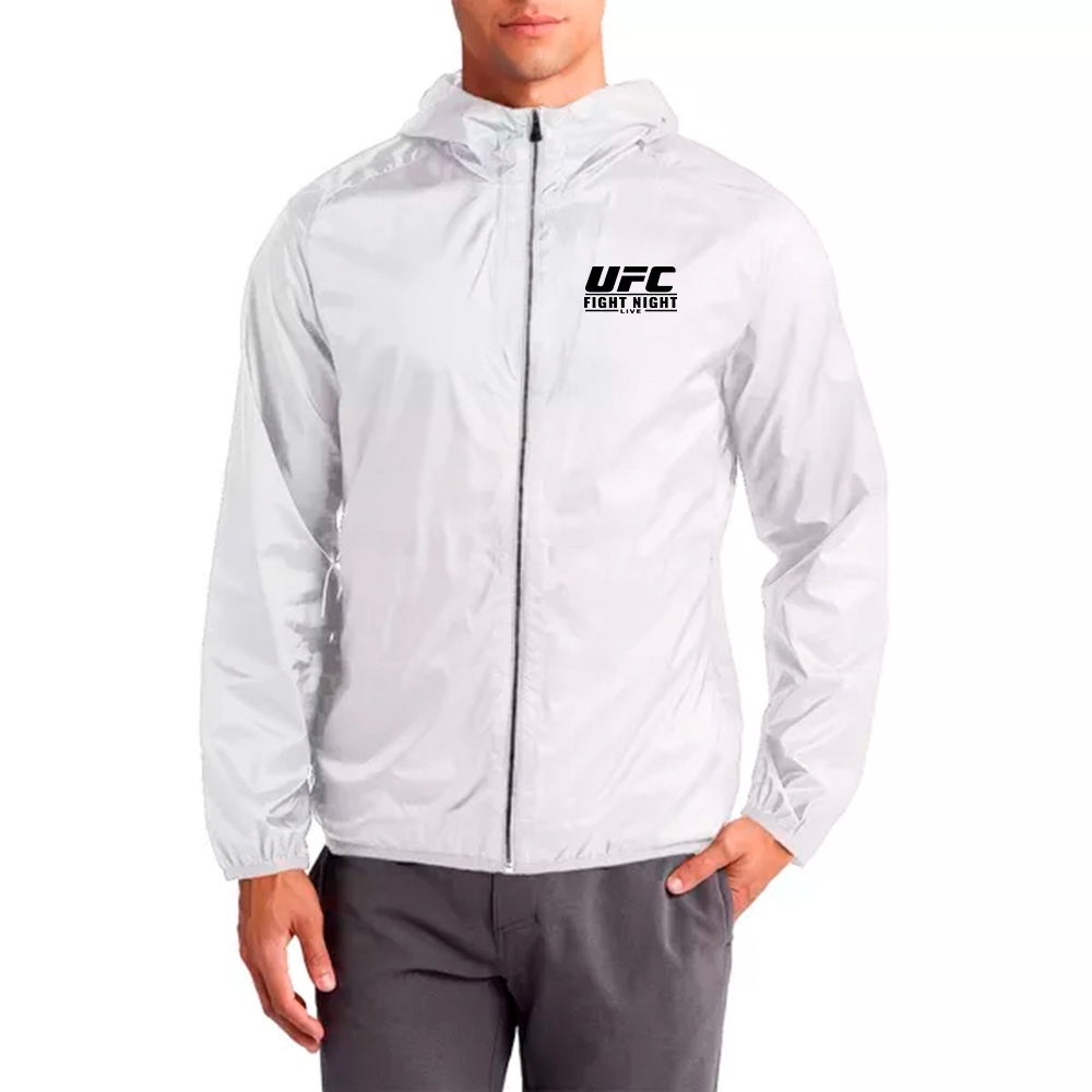 Jaqueta Corta Vento Impermeável Masculina fresca esilosa ufc arte gym fitness pós treino