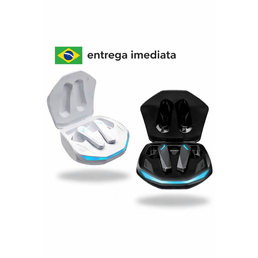 Fone de Ouvido Gm2 Pro Original Bluetooth 5.3 Música e Gamer