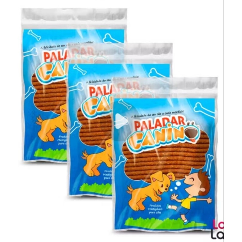Palito Paladar Canino 6mm, Sabor Carne - 1kg