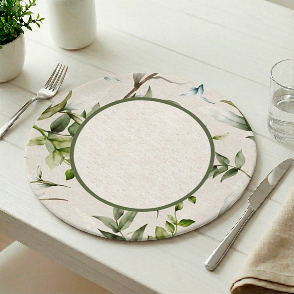 Kit 2/4/6/8 Capas Sousplat 35cm Várias Cores Estampa 100% Digital Lavável Suplat Soupla Mesa Posta em Oferta na Shopee