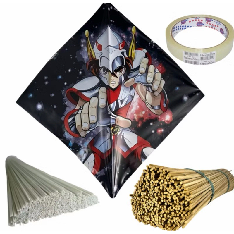 Kit faça você mesmo flechinha raia 38x38 plástico 50 unidades estampados sortidos